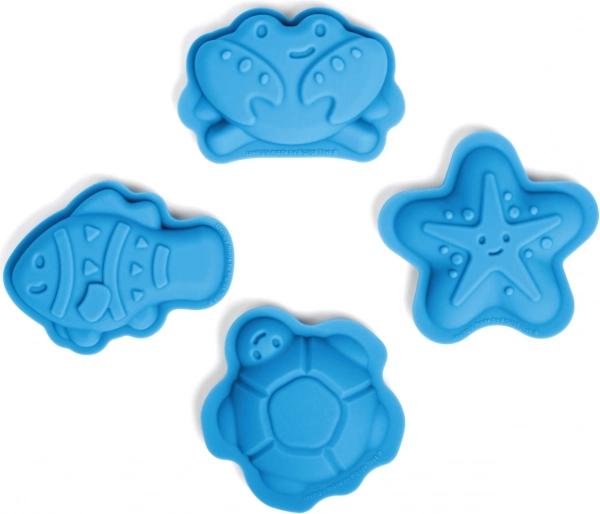 Силиконови формички за пясък Ocean – BIGJIGS TOYS