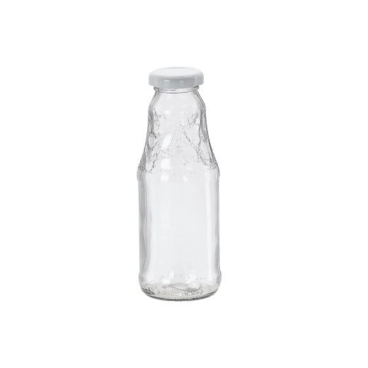 Glass Bottle 330 ml with 38 mm Cap for Juices and Syrups