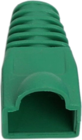 Green cable boot for 8P8C connector