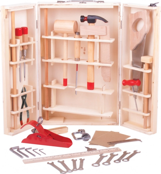 Куфарче с инструменти за малки сръчковци