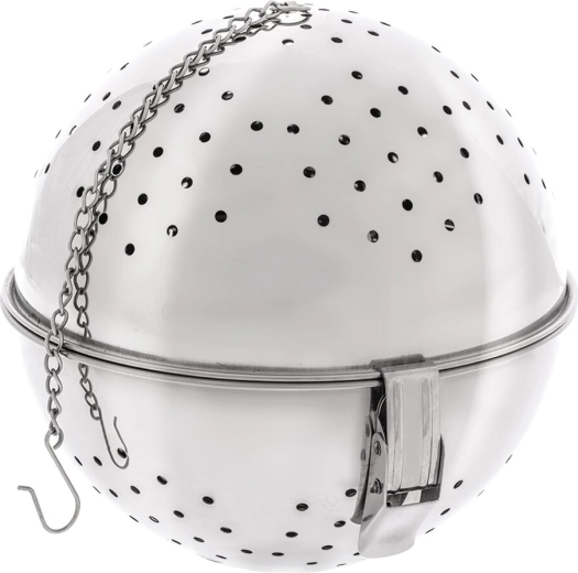 Stainless steel container for rinsing and straining rice 14.5 cm - 1 piece