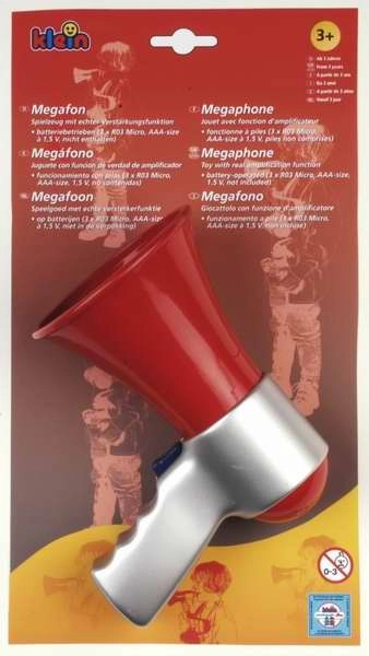 Klein Children's Fire Fighter Henry Megaphone - 1 piece
