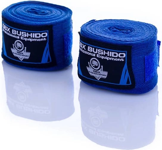 DBX BUSHIDO Boxing Hand Wraps blue 4 m