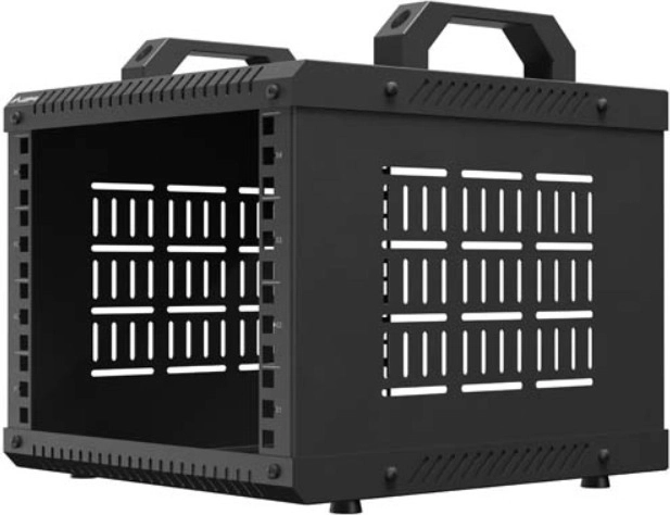 Open rack 10" 4U 280 × 300 mm black Lanberg - 1 piece