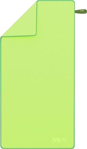 Fast-drying microfiber towel NILS NCR12 green 180 × 100 cm
