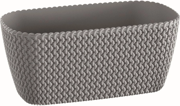 Splofy Case Planter 29.7 cm stone gray
