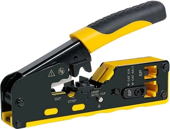 Crimping Tool for CAT5/6/6A/7 Connectors LOGILINK