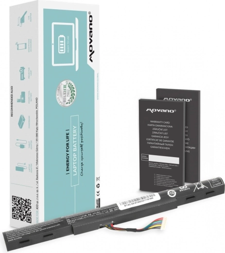 Movano AL15A32 Battery for Acer Aspire E5-573G and TravelMate P277-M, 1800 mAh