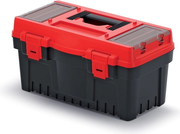 EVO plastic tool box 47.6 × 26 × 25.6 cm, red