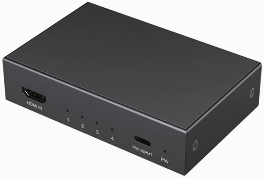 HDMI splitter 4K, 4 ports