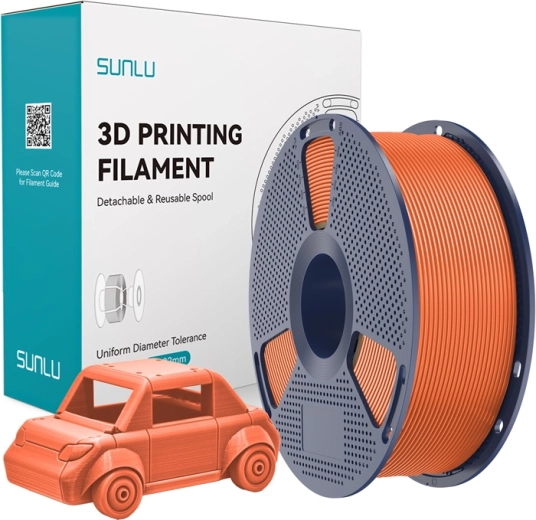 Sunlu PETG filament Sunny Orange