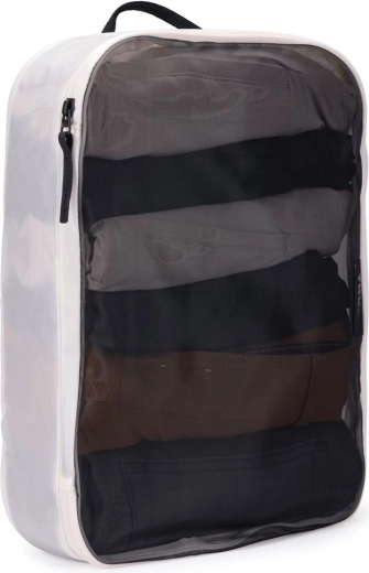 Thule packing cube среден пътен органайзер бял
