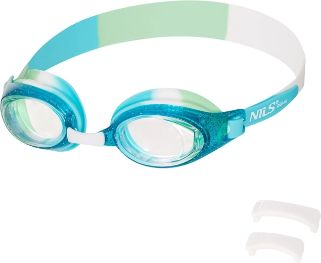 Kids’ Swimming Goggles NILS Aqua Junior with Anti‑Fog and UV Protection