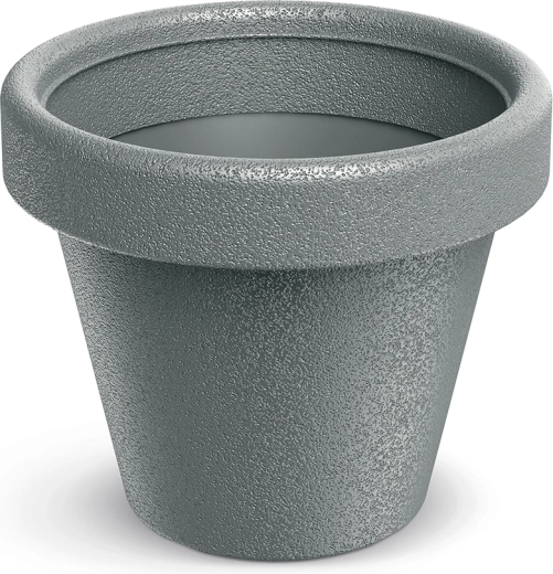 Originia Plastic Planter 39 cm – Gray Stone