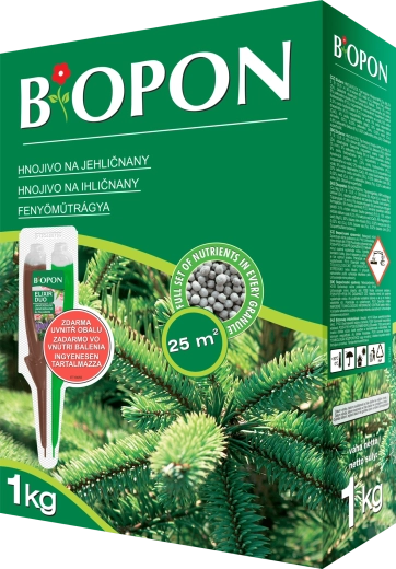 Гранулиран тор за иглолистни с магнезий 1 кг BOPON