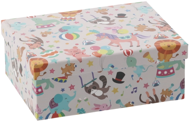 Подаръчна кутия Kolorowe Zwierzęta 47 × 37 × 17 см - 1 брой