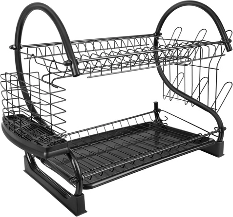 Two-Tier Dish Drying Rack Zortiva