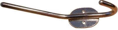 Wall-mounted coat hook Mono, 55 × 155 mm, nickel