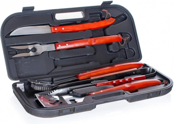 Комплект грил инструменти в куфар (5 бр.) HAPPY GREEN