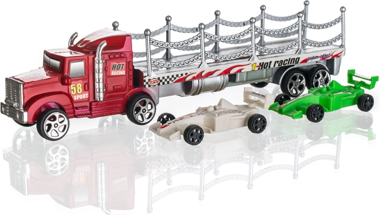 Plastic cargo truck 23 cm