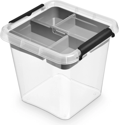 Storage box with lid Simplestore insert 4 l (20 × 20 × 18 cm)