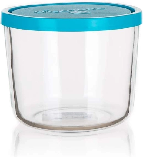 FRIGOVERRE Glass Container 813 ml with Blue Lid