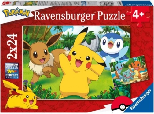 Пъзели Pokémon 2x24 бр.