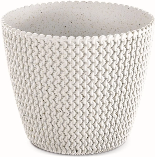 Splofy Eco Wood Planter 26 cm – White