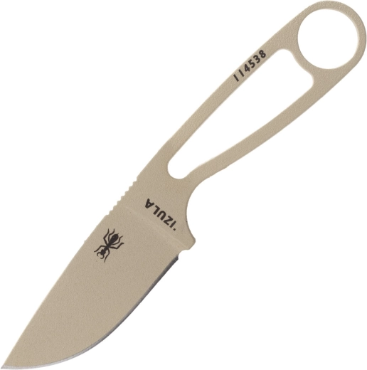 ESEE Izula Desert Tan fixed blade knife 7.3 cm with sheath