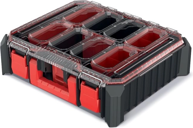 CMX Organizer with removable boxes 44.5 × 36.8 × 12.6 cm, black