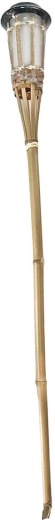 Solar Bamboo Garden Torch 90 cm, Warm White