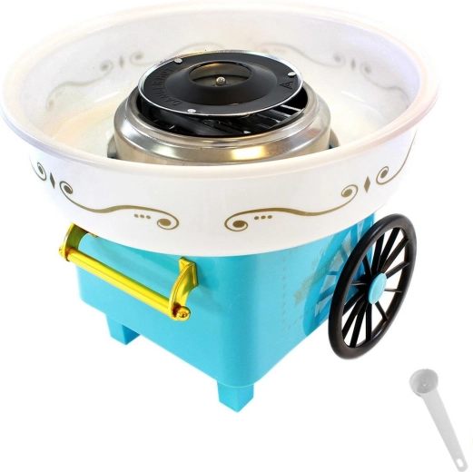 Машина за захарен памук, синя