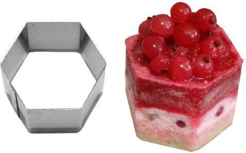 Формичка за мини тортички Semifreddo – шестоъгълник