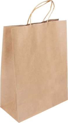 Подаръчна хартиена торбичка Craft M 25 × 12 × 33 см