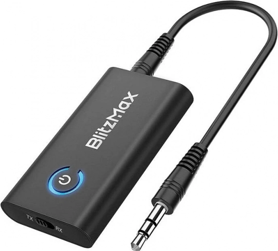 Bluetooth предавател и приемник 5.2 с aptX BlitzMax BT05