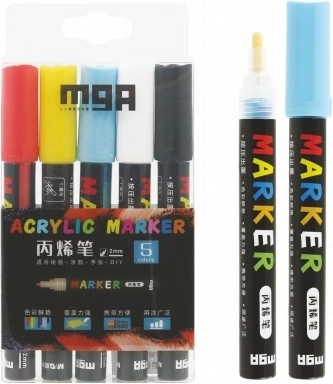 Акрилни маркери, светещи в тъмното