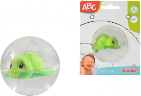 Костенурка във водна топка