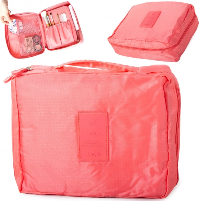 Козметична пътна чанта – сьомгена
