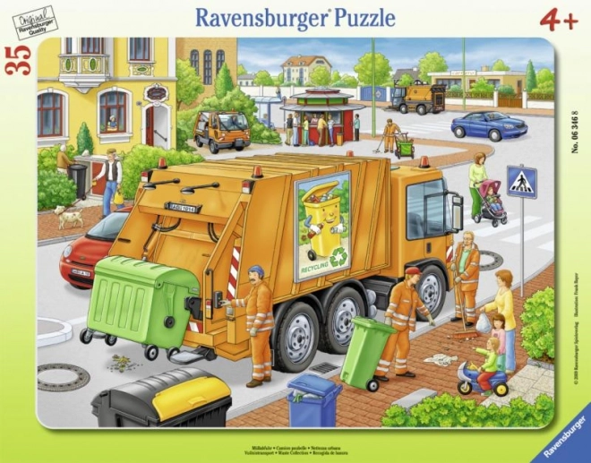 Ravensburger пъзел Боклукчии 35 части
