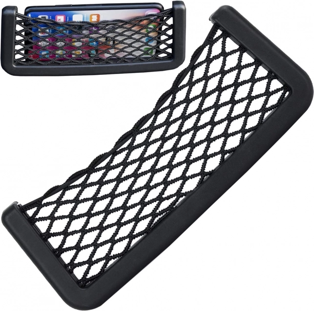 Органайзер за кола с мрежест джоб за телефон