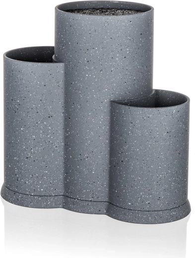 Стойка за ножове 3в1 Granite grey