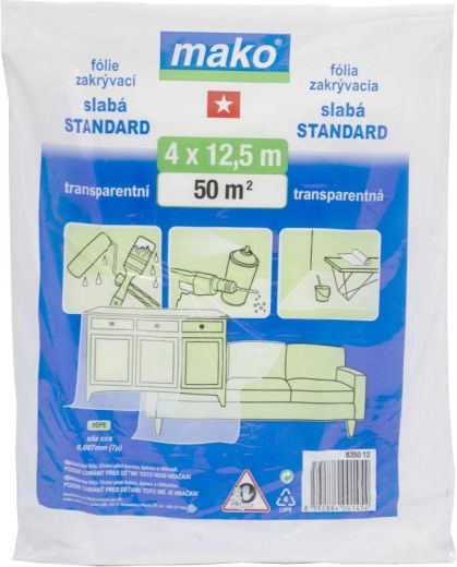 Покривно фолио HDPE 4 × 12,5 m, 7 µm