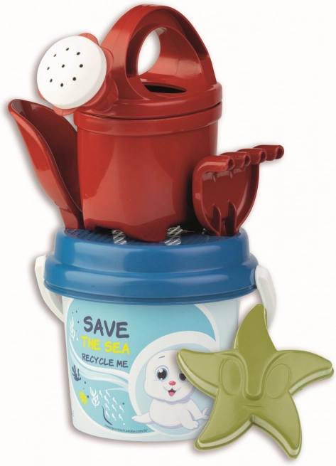 Комплект за пясък Океан с малка лейка