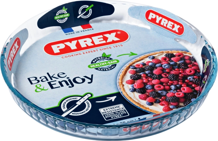 Стъклена форма за пай Pyrex 1,6 л 28 x 4 см
