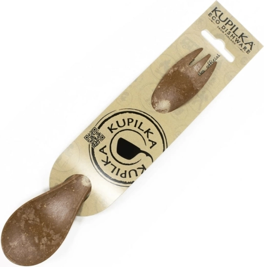 Kupilka spork 20.5 cm brown – fork and spoon in one
