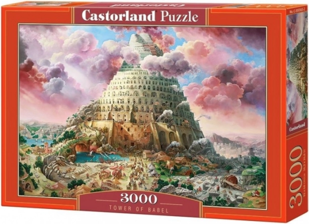 Пъзел 3000 части CASTORLAND – Вавилонската кула