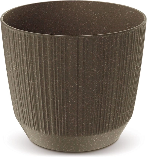 Ryfo Eco Wood Flower Pot 10.7 cm – Coffee