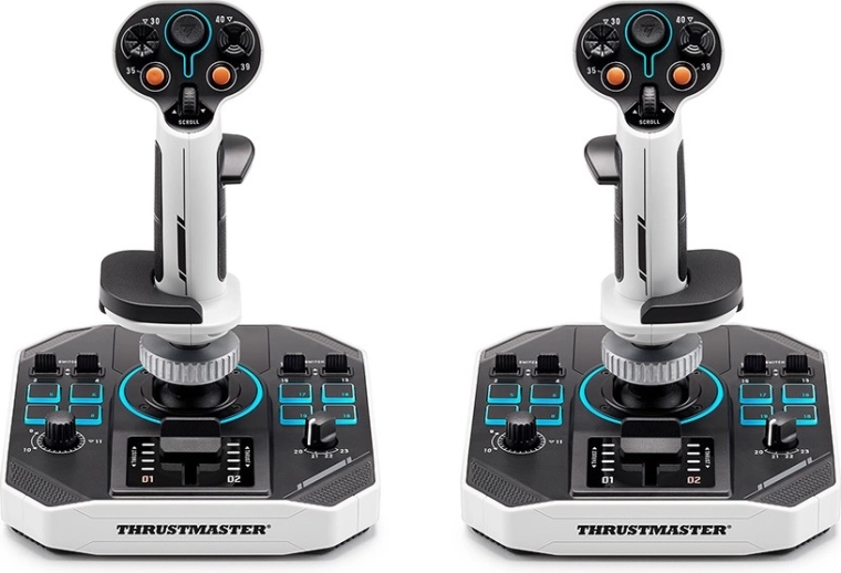 джойстик SOL-R 2 HOSAS Space Sim Duo Pro PC