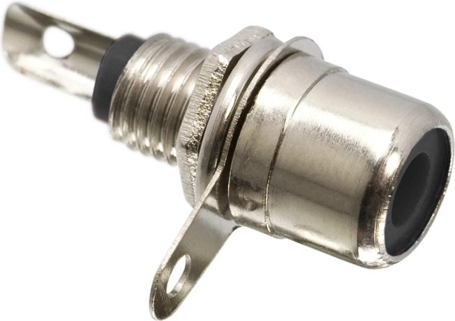 Panel-Mount RCA Socket