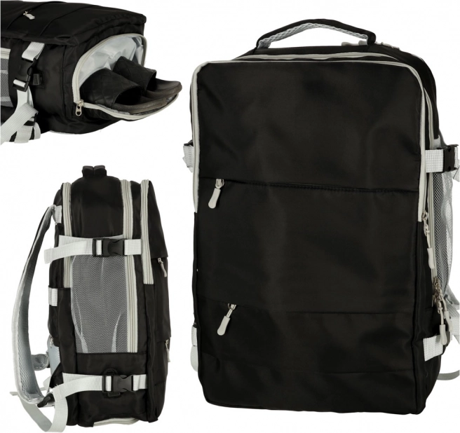 Водоустойчив пътнически раница с USB порт за самолет